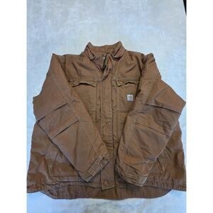 Carhartt Men's Flame Resistant Full Swing Relaxed Fit Quick Duck Insulated Coat